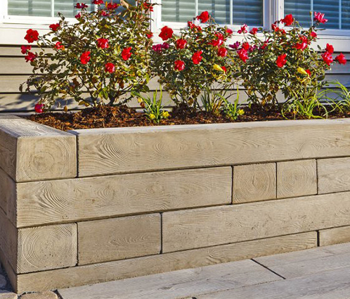 Manufactured stone wall